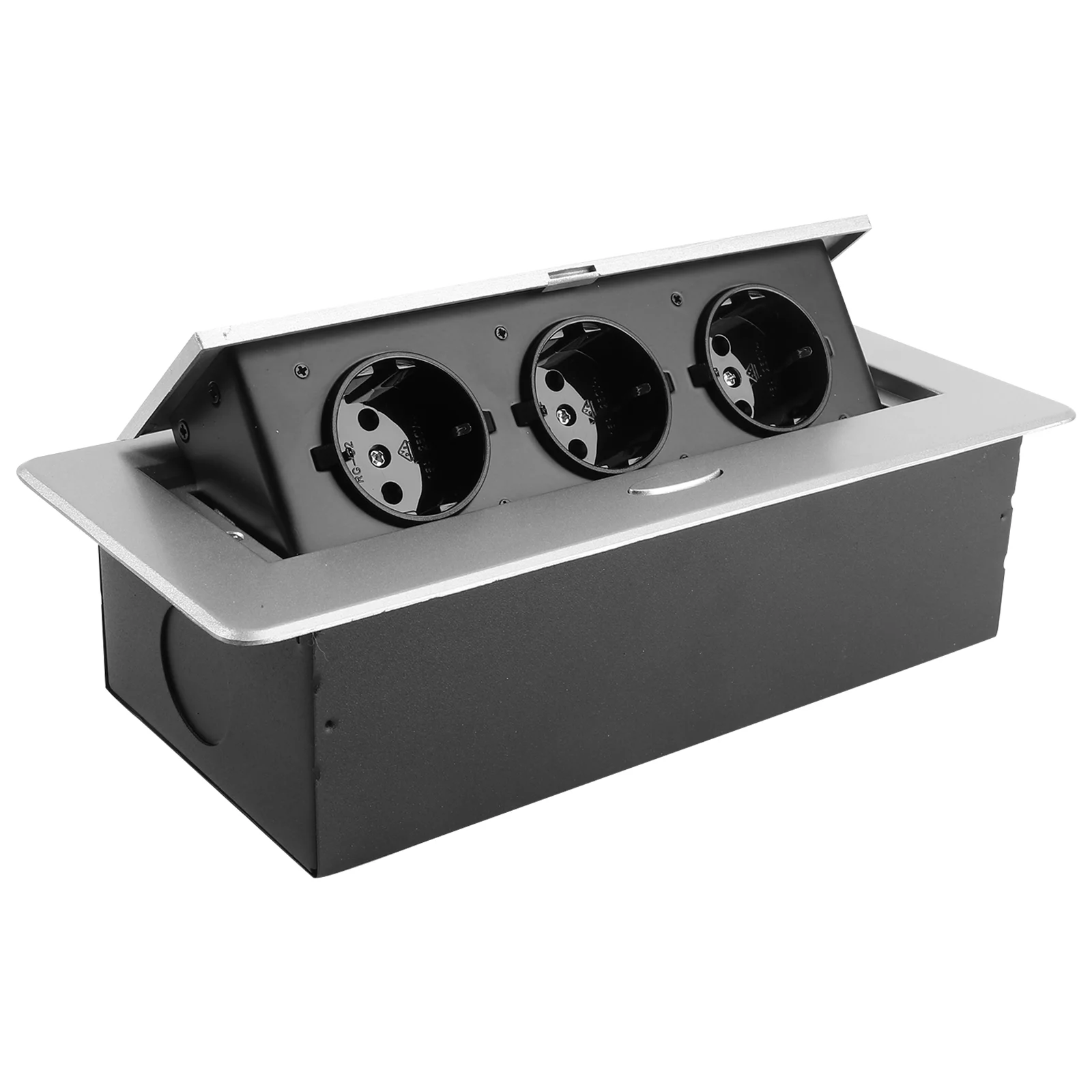 

Damped Multimedia Outlet Socket Connection Box Desktop Up Socket for Conference Room