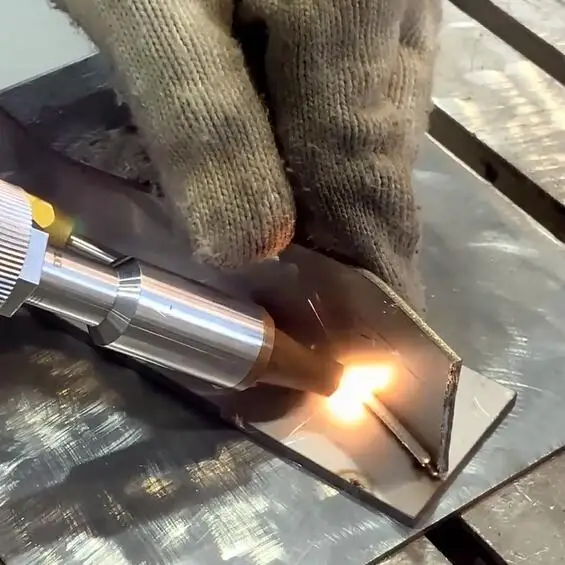 HEROLASER Мини Портативный 4 мм Лазерный Сварочный Аппарат для Металла SS