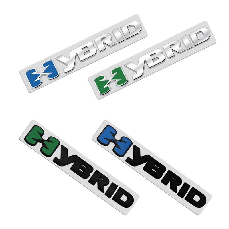 

Metal Emblem Car Sticker Hybrid Badge Decal Body Trunk Decor for Honda Toyota Kia Hyundai seat vw Skoda Volvo Lexus Suzuki