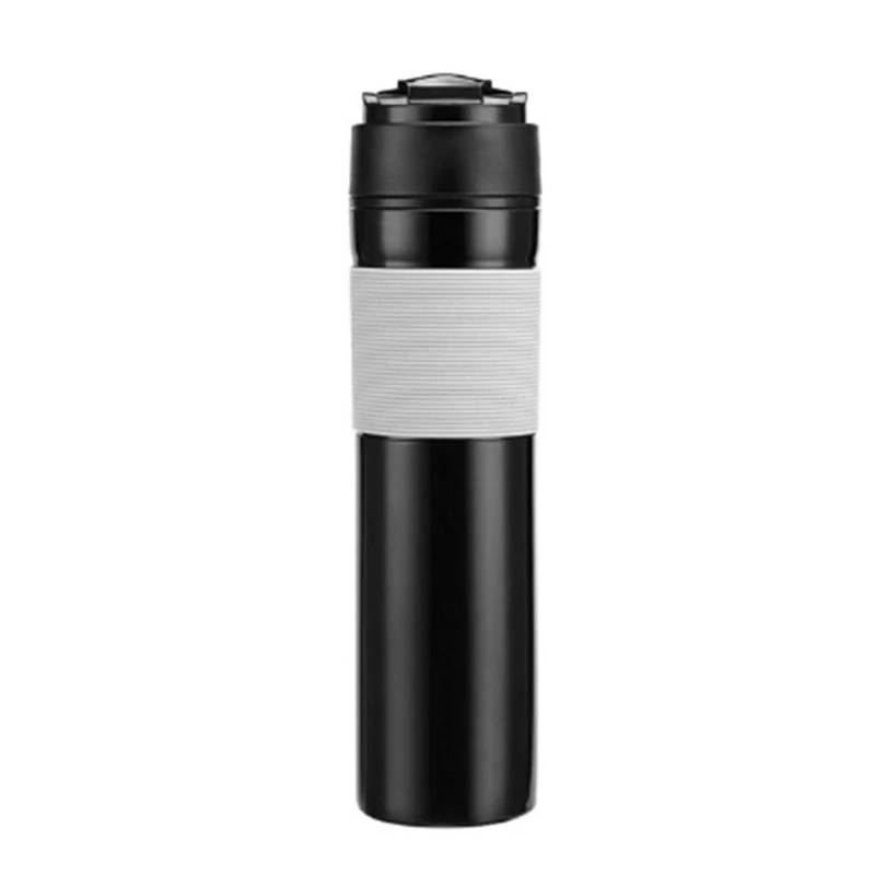 

Coffee Maker French Press Travel Coffee Mug Portable Tea And Coffee Maker Bottle, Hot And Cold Coffee Brewer