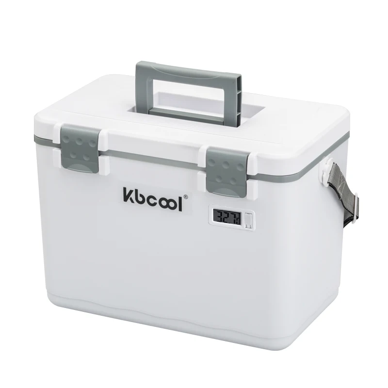 

12L High Quality Vaccine Cooler Box Hard Plastic Ice Cooler Box for Vaccine Medicine Blood Transport