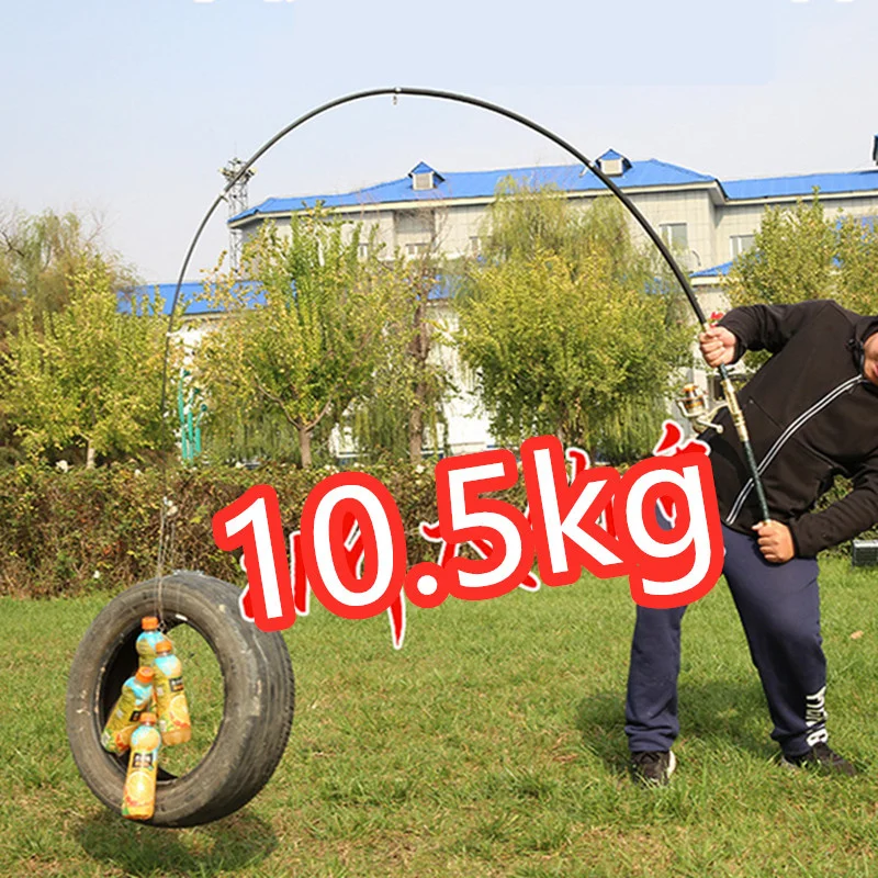 

Супержесткая рыболовная удочка, мощная 6-слойная телескопическая удочка из углеродного волокна длиной 2,1 м, 2,4 м, 2,7 м, 3 м, 3,6 м, рыболовная удочка