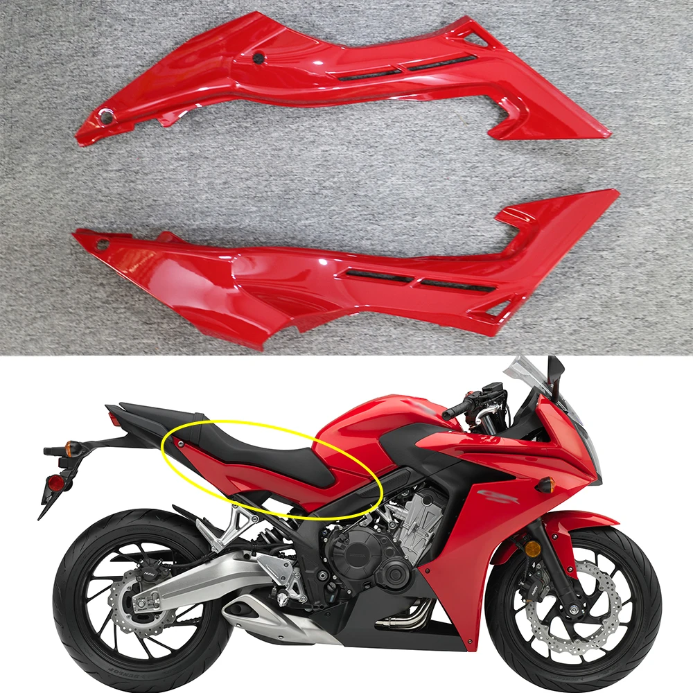 Seat Cushion Side Panel Fairing Gas Fuel Tank Side Cover Shield Is Applicable to CBR650F CB650F 2014 2015 2016 2017 2018 2019