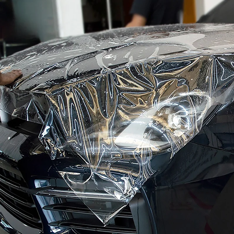 Прозрачная глянцевая пленка для защиты краски PPF TPU 1 52*15 м мил