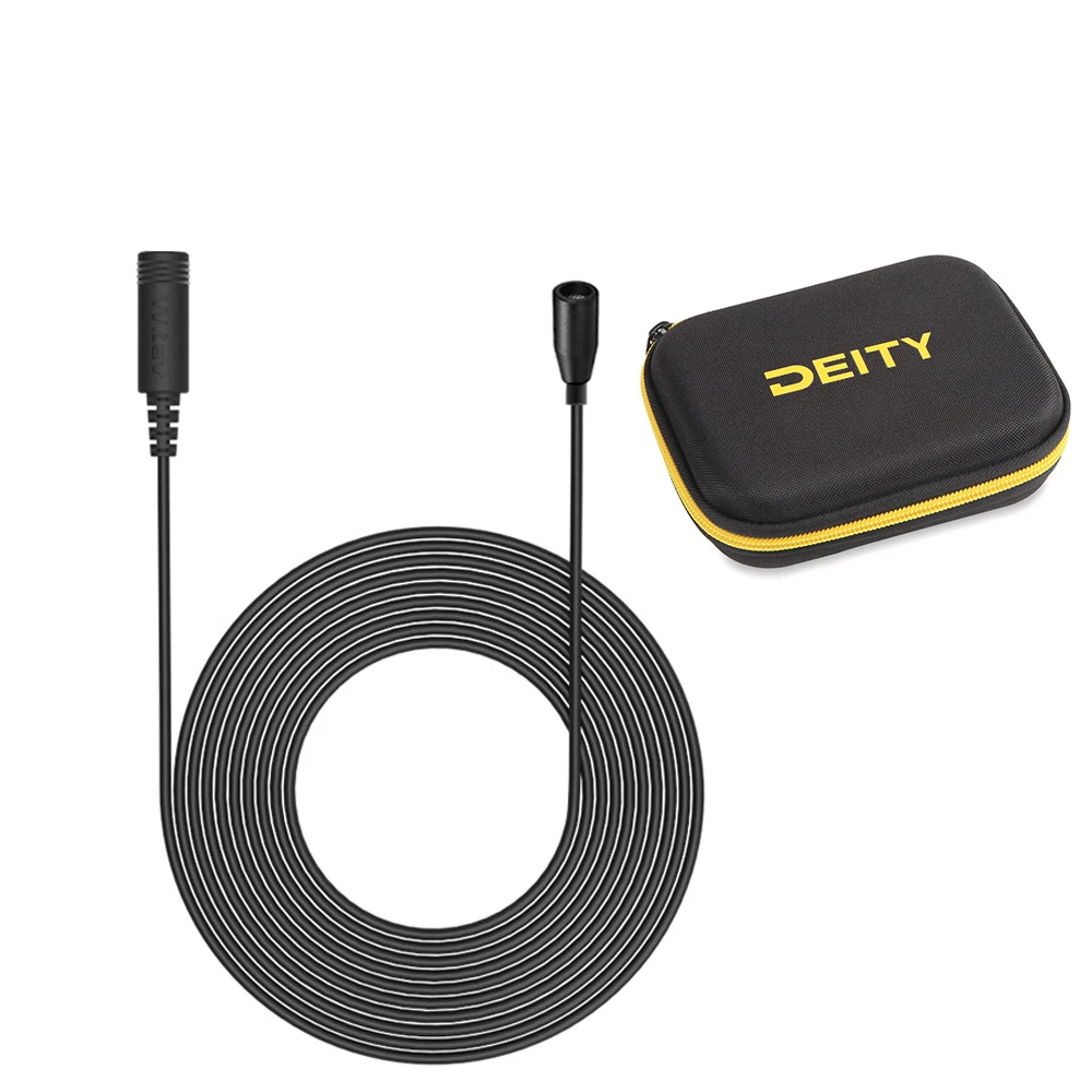 Aputure Deity W.Lav Pro cable lenght 1.8m Professional Lavalier Microphone Waterproof Condenser Mic for Camera Video Recording