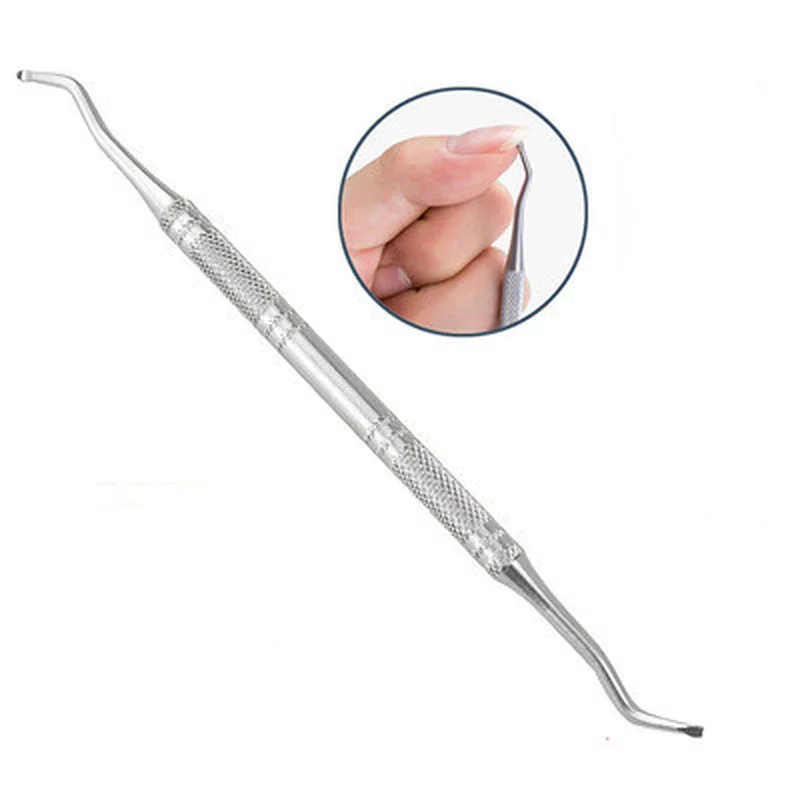 

1PC Professional Ingrown Toe Nail Lifter File Correction Tool Dual Double Ended Sided Pedicure Tool Foot Nail Care