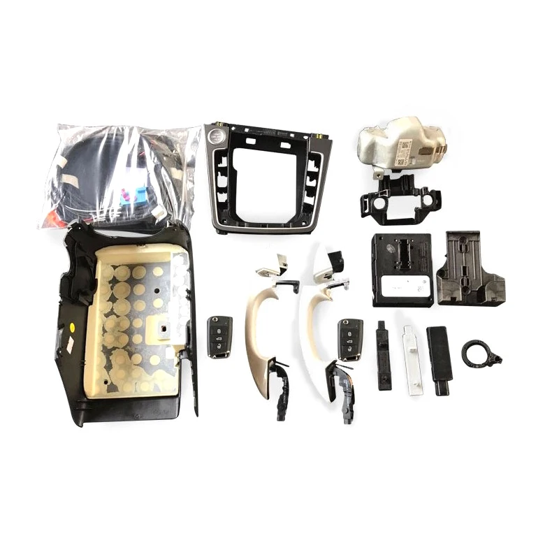 Для Golf 7 MK7.5 однокнопочный запуск двигателя бесключевой доступ Kessy Система