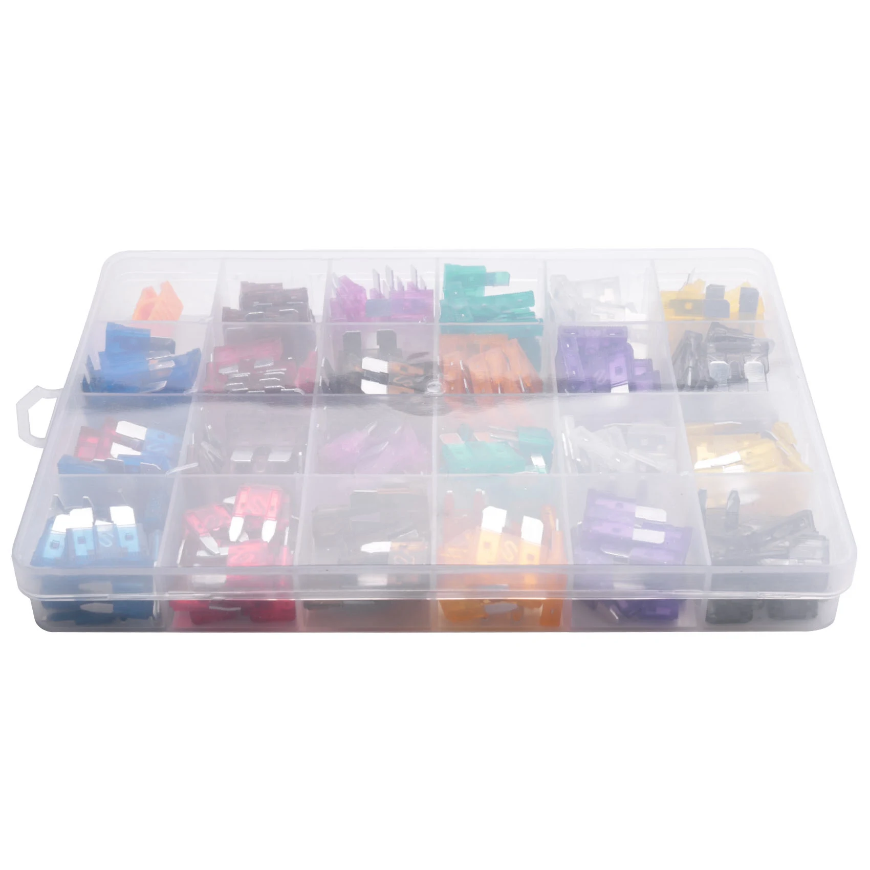 

240Pcs Car Mini Fuse Plug Fuse Splitter Fuse Kit (2A /3A /5A /7.5A /10A /15A /20A /25A /30A /35A /40A)with Fuse Puller