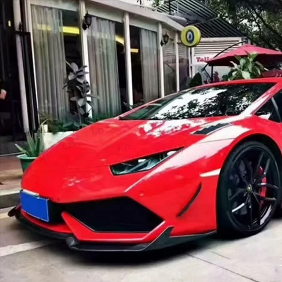 Передняя губа из углеродного волокна в стиле RZ для Lamborghini Huracan LP610 LP600 LP580 передний