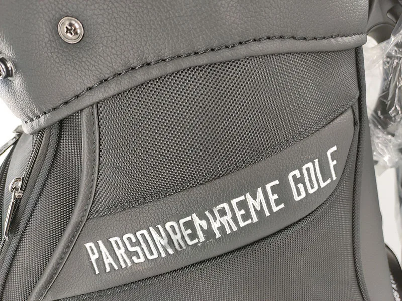 Golf Bag Caddy Bag,5-Way Top Cuff Tour ，Top Zippered Cover  High Quality PU Golf Club , Men's Golf