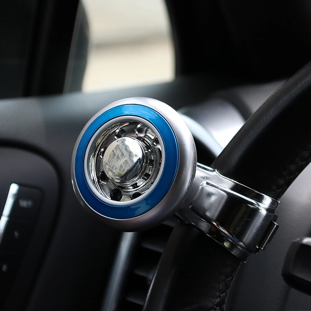 

Knob Booster Steering Wheel Ball Auto Blue Booster Anti-Slip Car Comfortable Grip Handle Knob Ball Steering Wheel