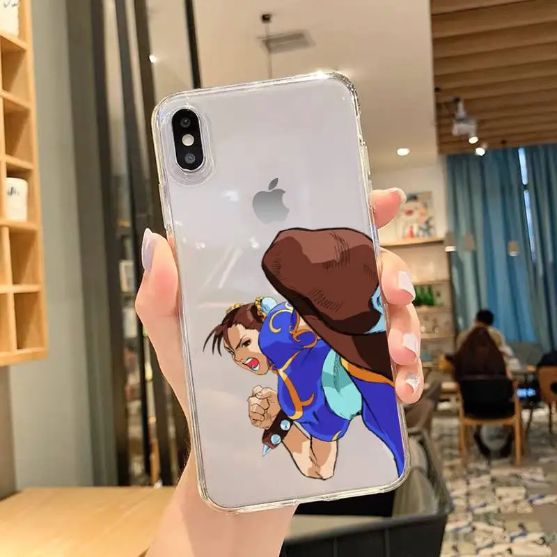 Прозрачный чехол для телефона с изображением истребителей игры улица iPhone 11 12 Mini 13