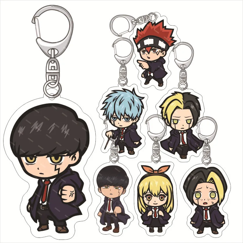 20 шт. аниме Mashle: Magic And Muscles фигурки Lance Dot Barrett акриловый брелок для косплея сумка