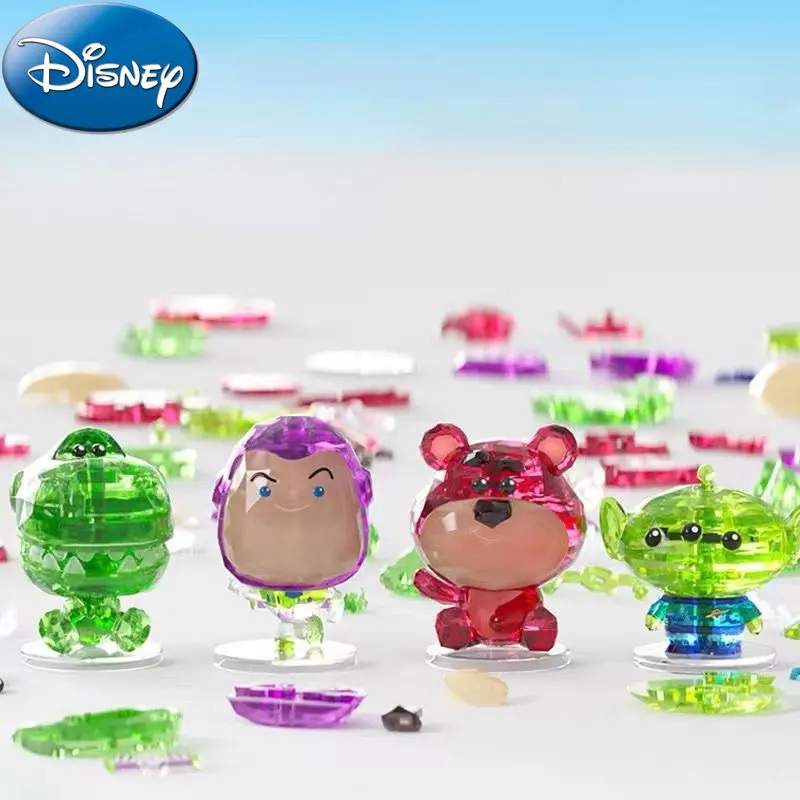 

Toy Story Buzz Lightyear Crystal Blocks Puzzle assemble Disney gift Boy big pellet girl