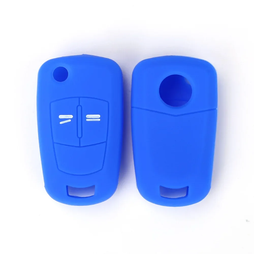 

Силиконовый чехол для автомобильного ключа, оболочка для Vauxhall, Opel, Corsa, Astra, Vectra, Signum, 2-кнопочный корпус дистанционного ключа