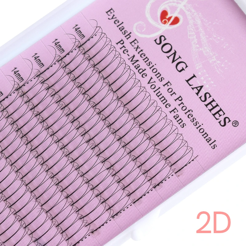 SONG LASHES Long Root  Lashes Extensions Premade volume Fans 2d/3d/4d/5d Faux Eye Lash Russian Volume Eyelash Extension