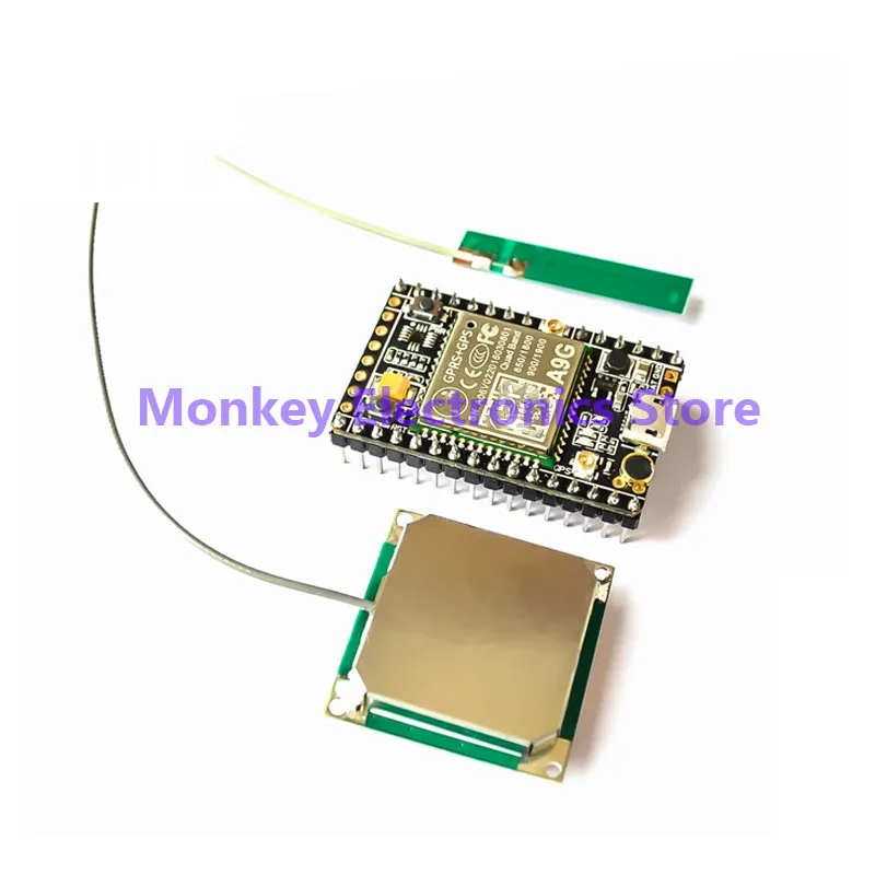 Макетная плата A9G для GSM GPRS и GPS BDS, макетная плата с голосовым оповещением SMS, беспроводная передача данных и позиционирование