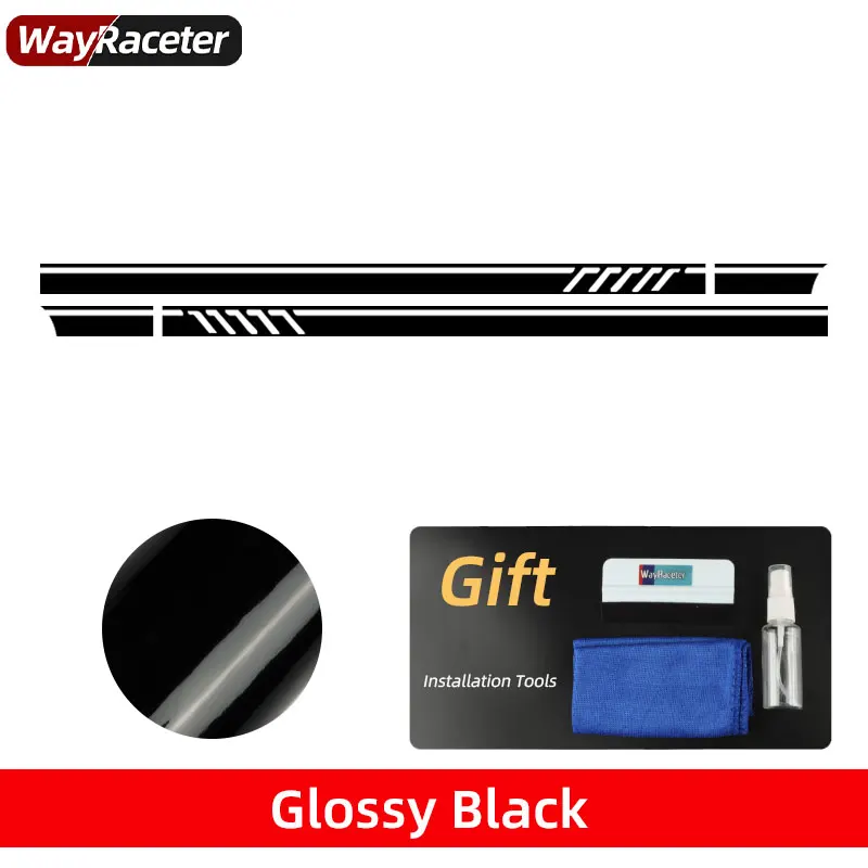 

Наклейка с боковыми полосками для Mercedes Benz C117 X117 W117 C118 X118 W118 C118 CLA Class AMG, 2 шт.