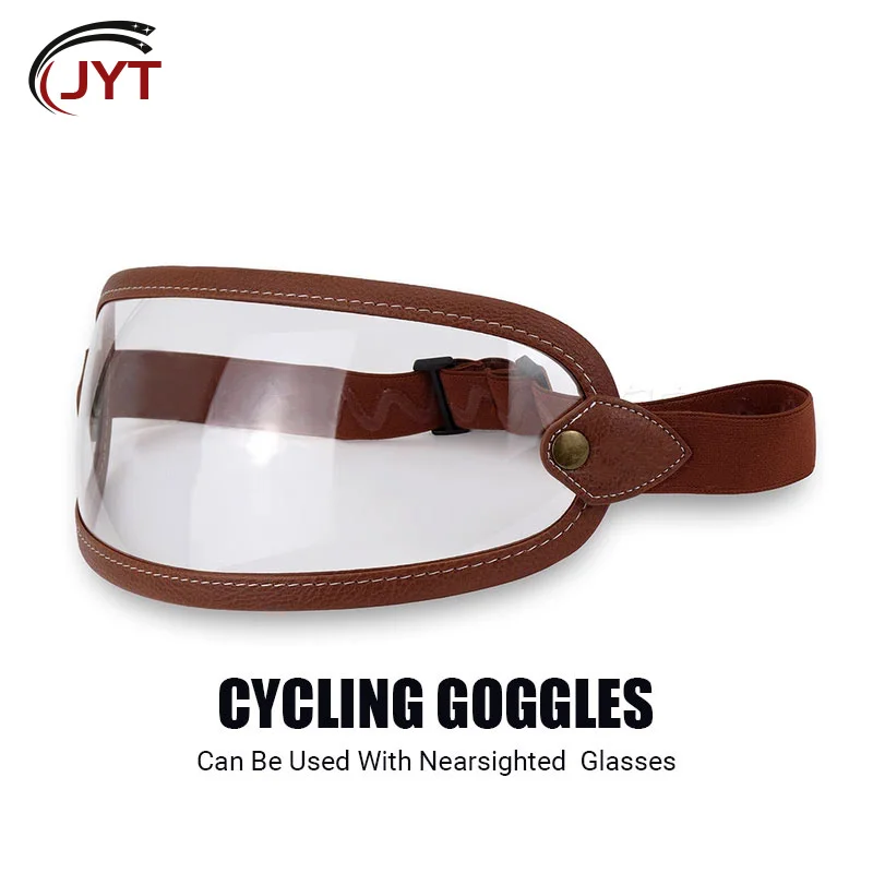 

Шлем на все лицо, винтажный, из стекловолокна, для езды по бездорожью и езды по бездорожью, с очками, подходит для прогулочных скутеров, квадроциклов