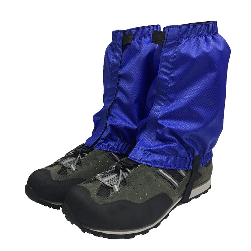 1Pair Outdoor Snow Skiing Gaiters Hiking Climbing Leg Protection Protection Safety Waterproof Leg New Shoe Covers Sand-proof