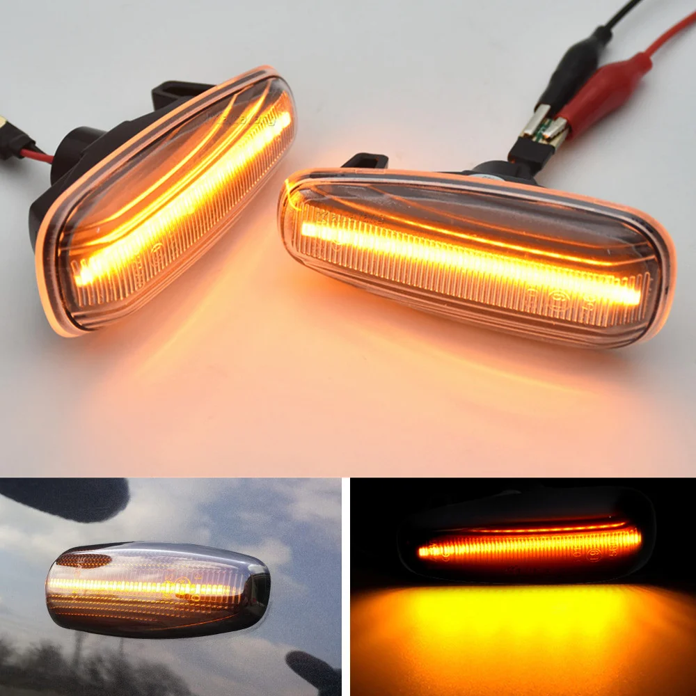 

2 шт., динамический поворотный ретранслятор для Hyundai I30 Azera Elantra Avante Kia Ceed Estate Rio III