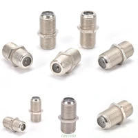 10pcs f type coupler adapter connector female ff jack rg6 coax coaxial cable used in video or 1pcs sma rf coax connector plug