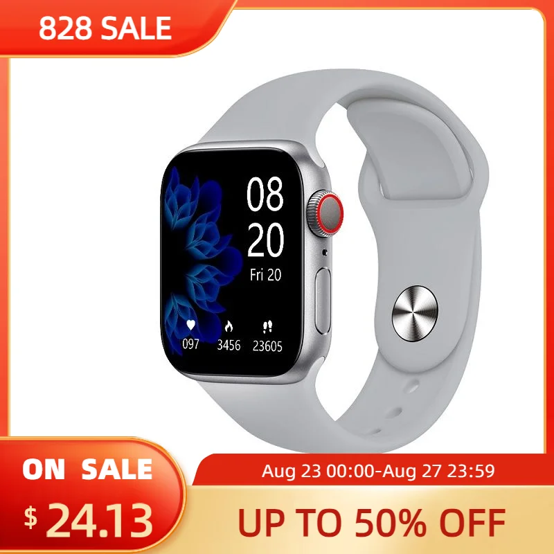 

2.0"GPS Bracelet Men's Hk8 Smatch Watch BT Calls NFC Blood Pressure Meter Korean Heart Rate Waterproof Women's Global Version