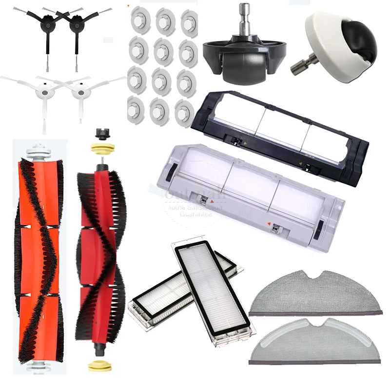 

Аксессуары для робота-пылесоса XIAOMI MI Roborock S5 Max, S50, S51, Roborock S6 MaxV, роликовая щетка, Hepa фильтр, салфетка
