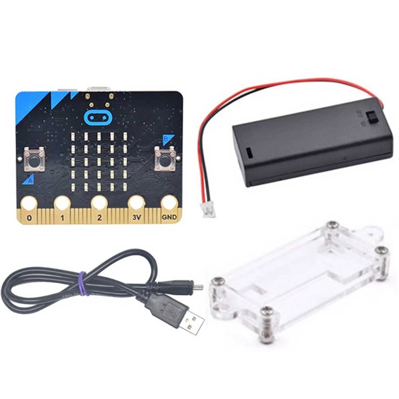 

Для матрицы: графическая программируемая макетная плата Bit Teen Python + батарейный блок + USB-кабель + Корпус