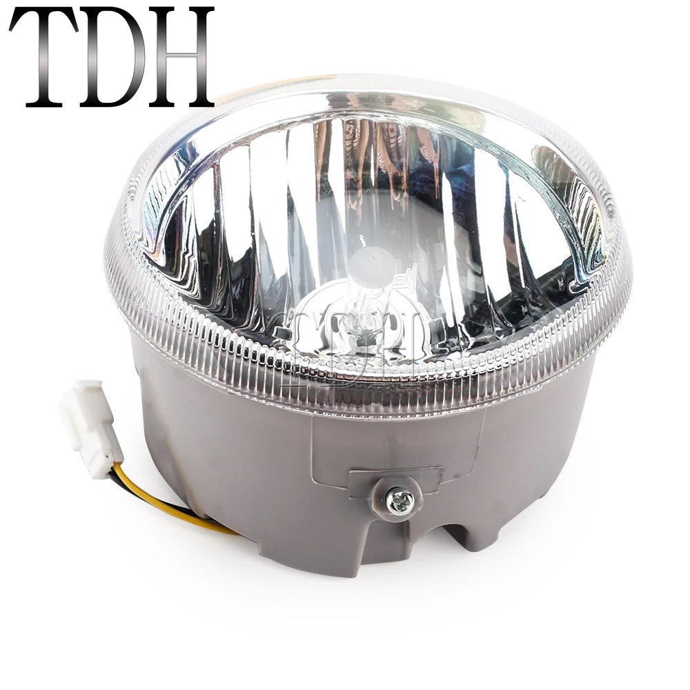 Круглые стеклянные светодиодные фары W2.1x9.5d запасная передсветильник фара P43T для