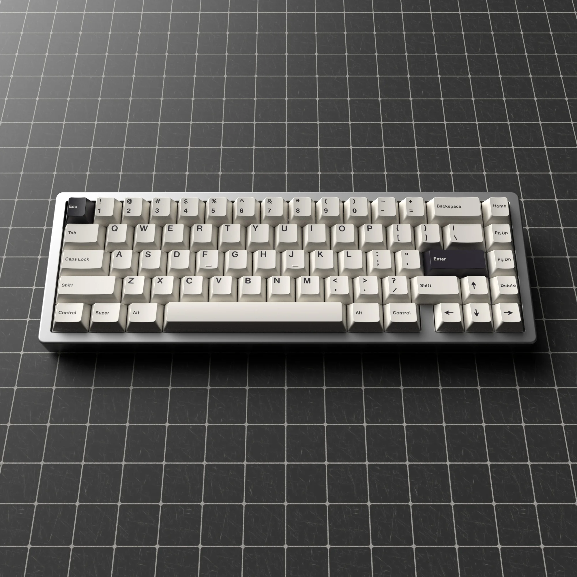 

131 Keys Black And White BOW Keycap Cherry Profile PBT Dye Subbed Key Caps For MX Switch Fit 61/64/68/87/96/104/108 Keyboard