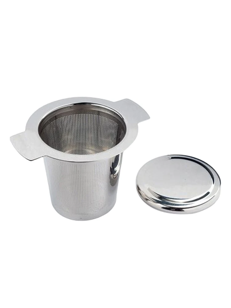 

Double Handles Tea Filter Stainless Steel Tea Strainer Binaural Fine Mesh Filters Tea Filter With Large Capacity For Tea Cups