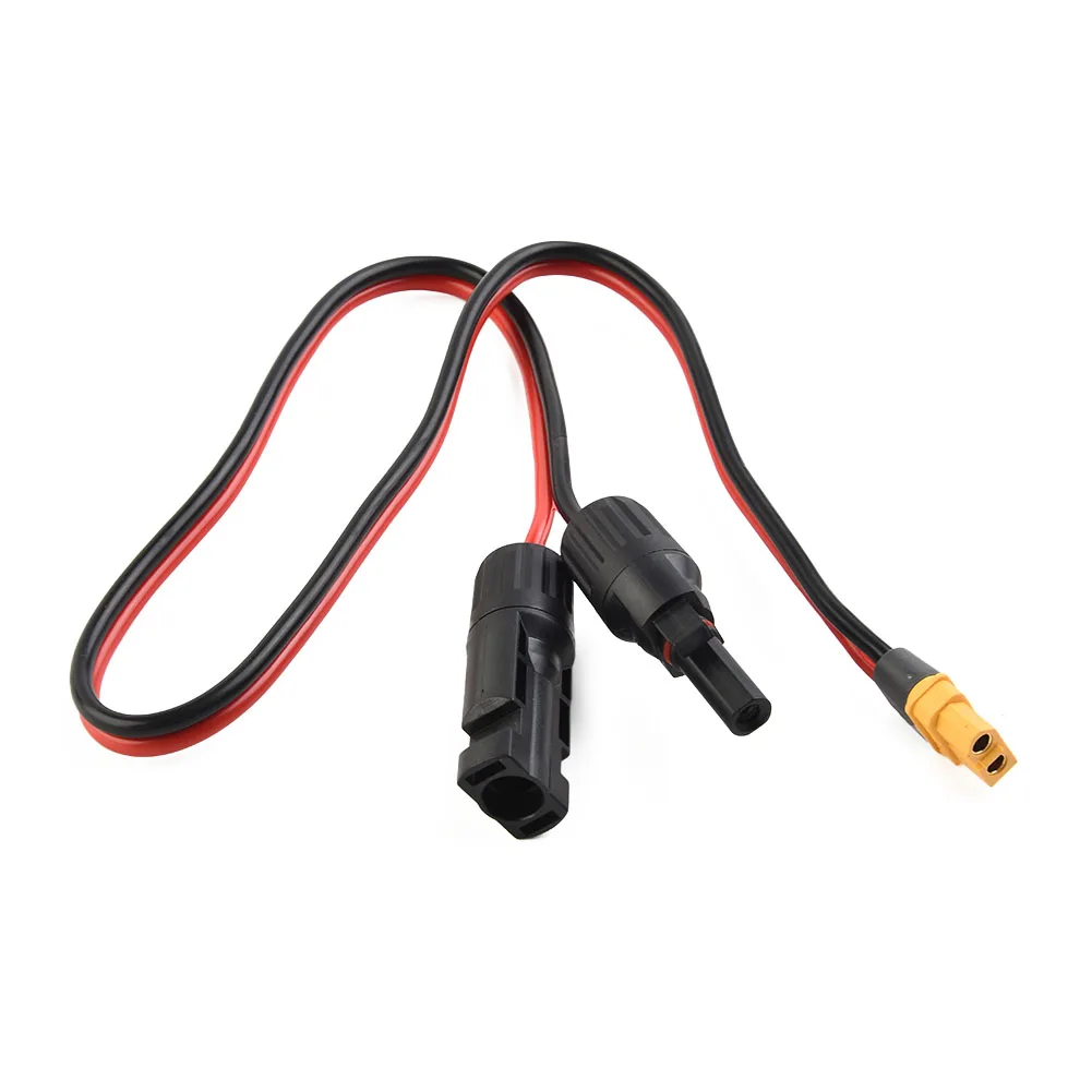 

1pcs Connecting Cable 12AWG XT60 Female Solar Panel Connection Cable Charging Cable Solar Generator Accessories