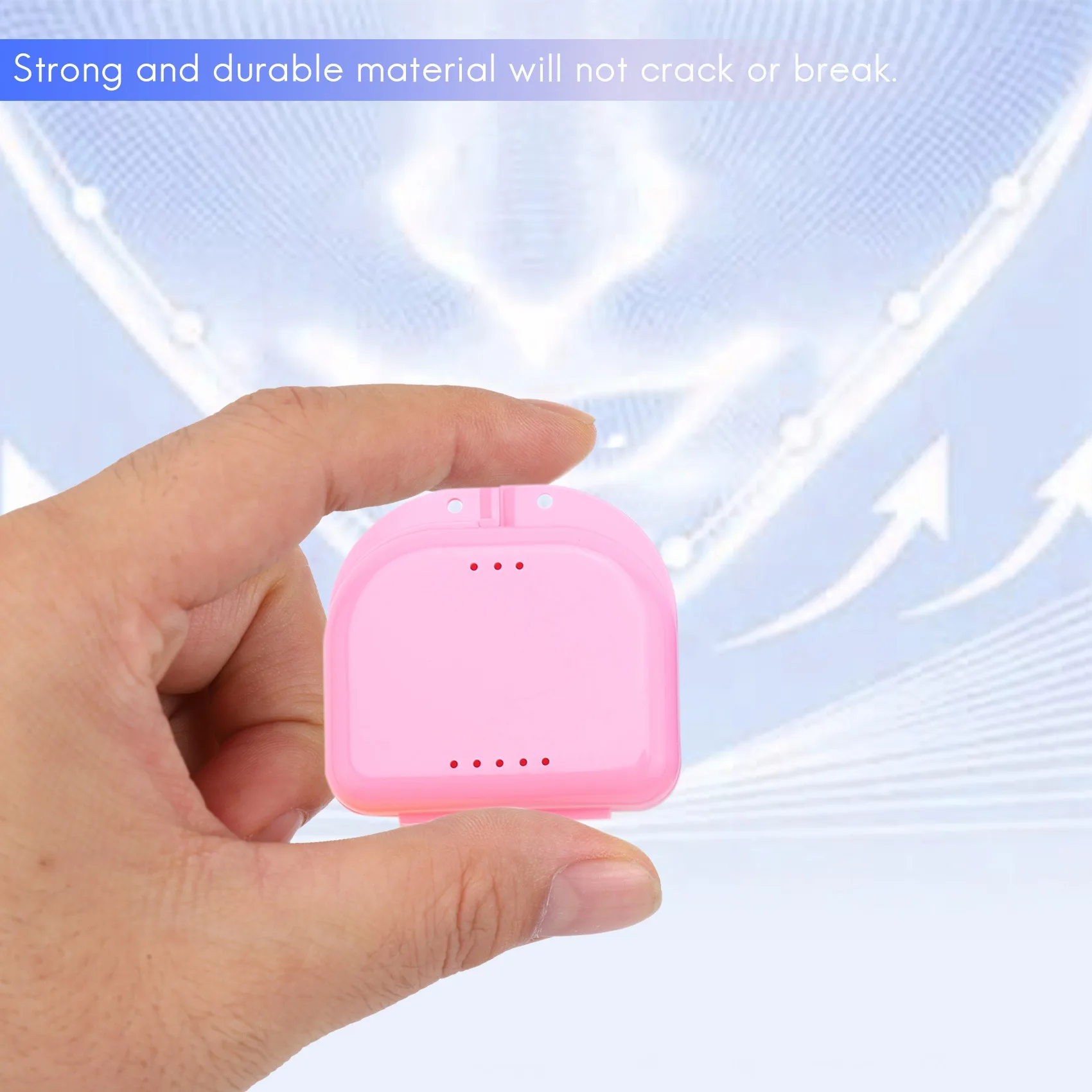 Футляр-фиксатор 5 шт. каппа ортодонтический стоматологический фиксатор