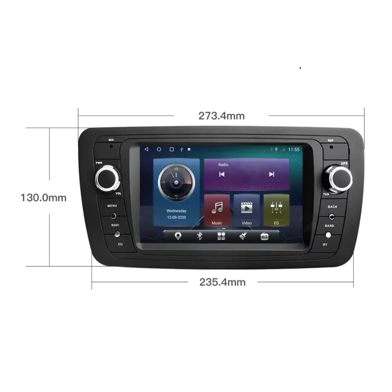 Автомагнитола 360 4G LTE 12G+256G с Carplay и Android 14.0, IPS-экран, GPS, Wi-Fi, Bluetooth, RDS-радио для Seat Ibiza 2009-2012 (art.: 3920db34df45e) - 3920db34df45e