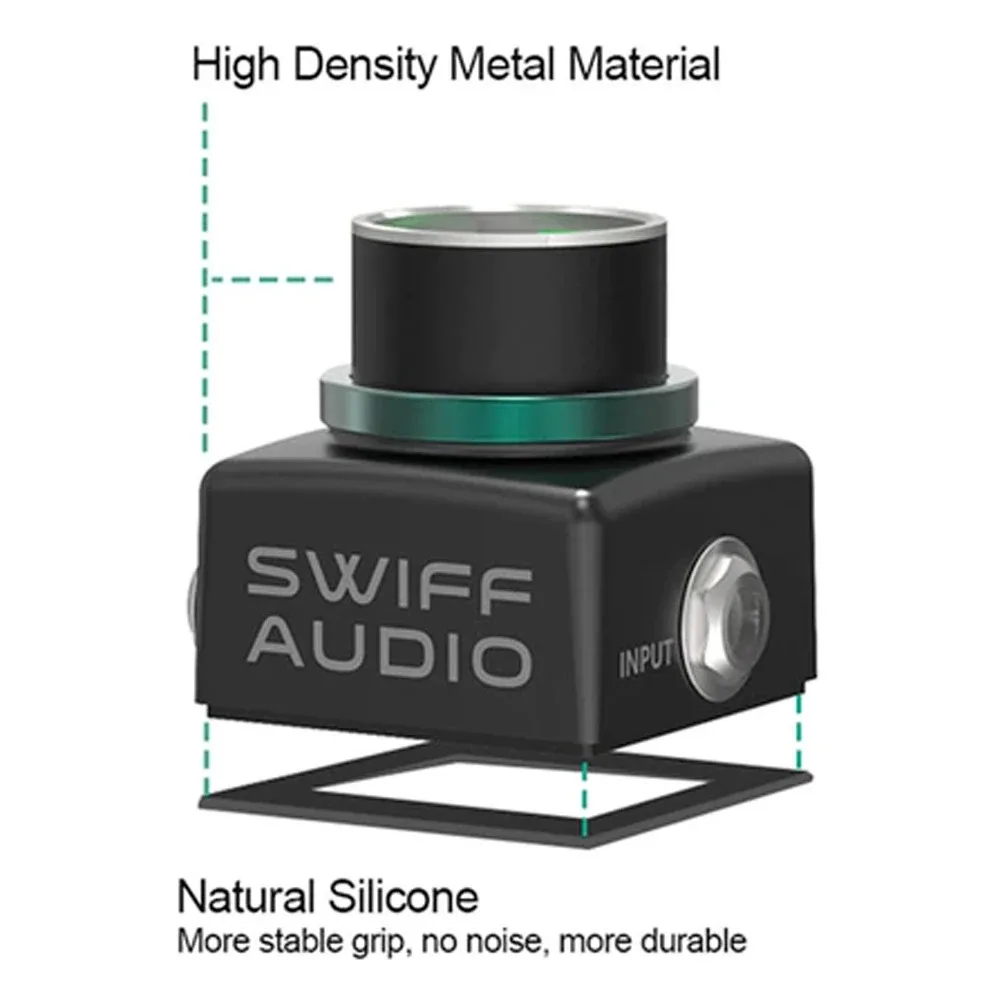 SWIFF AUDIO C20 Мини-педальный тюнер, хроматический цифровой тюнер для гитары и бас-гитары, HD LED-дисплей, высокая точность A4 430-449 Гц (art.: 3920dbe2ddbb8) - 3920dbe2ddbb8