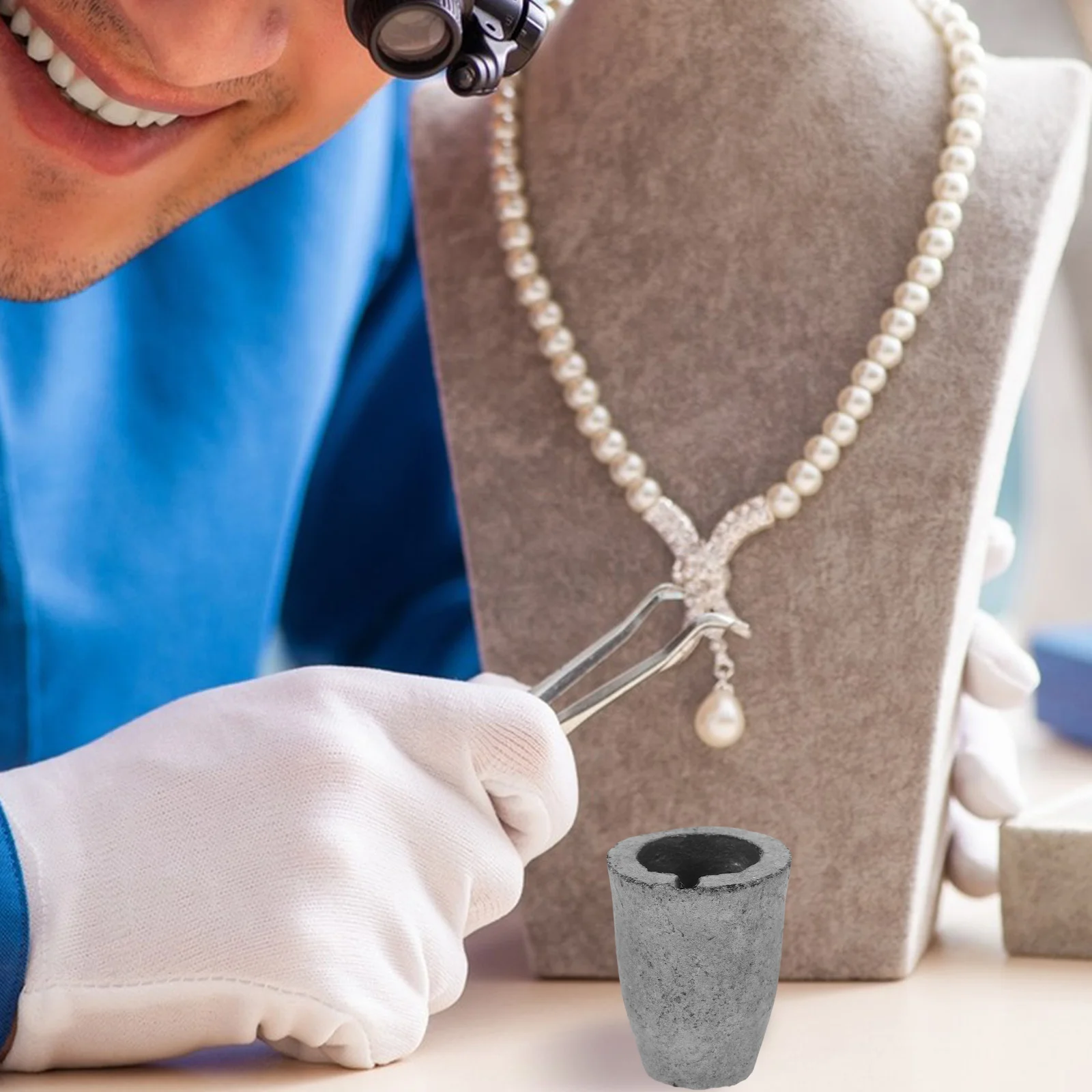 Тигли с графитовым тиглом для плавления металлических слитков набор литья