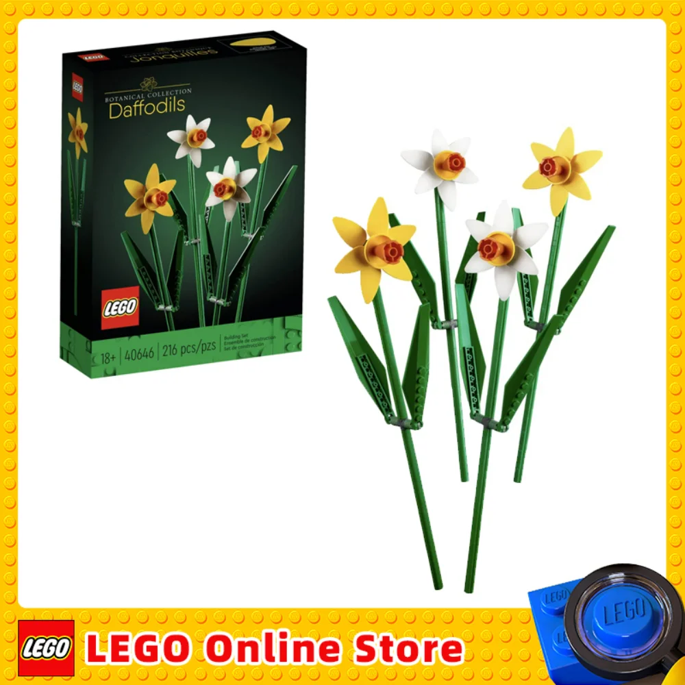 

LEGO Daffodils 40646 Building Set for Children Birthday Gift 216pzs