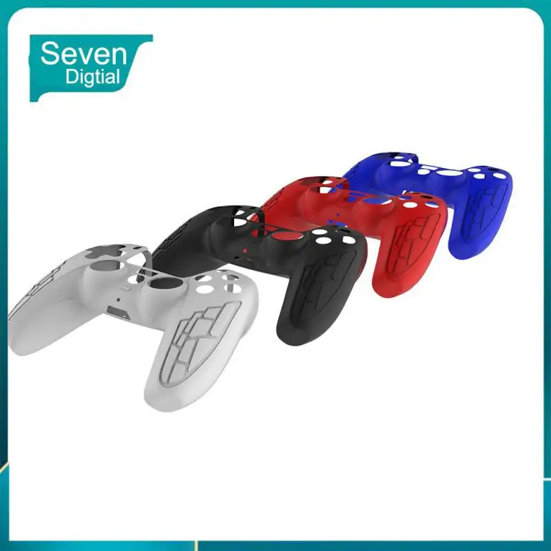 

Dustproof Silicone Cover Drop-proof Smart Accessories Controller Grip Cover Anti-slip Protective Cover For 5 Ps5