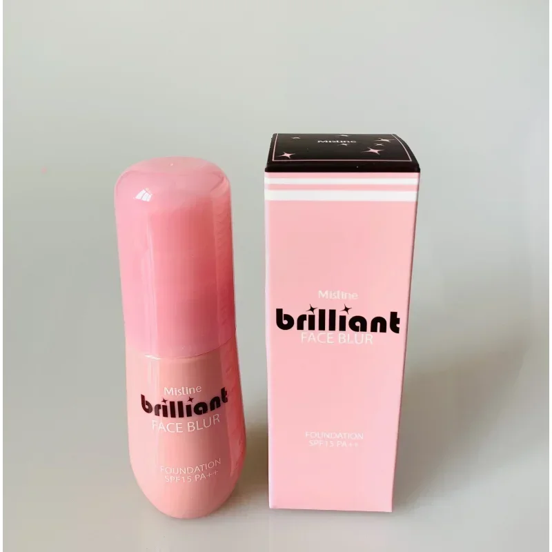 Mistine Brilliant Face Blur Foundation SPF15PA++ Увлажняющий консилер осветляющий невидимый поры