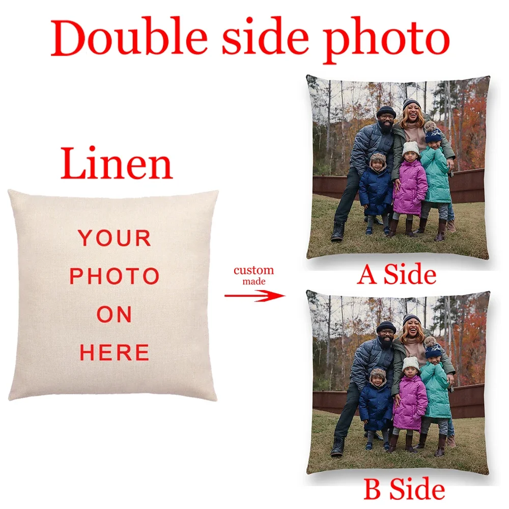 

Льняной чехол для подушки MIAOTU с принтом