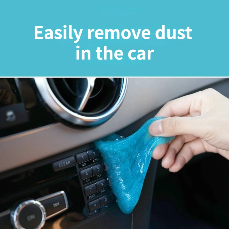 ATsafepro Car Wash Mud Car Cleaning Gel Slime Car Gap Dust Dirt Clean Computer Keyboard Dirt Cleaner Dust Remover Glue