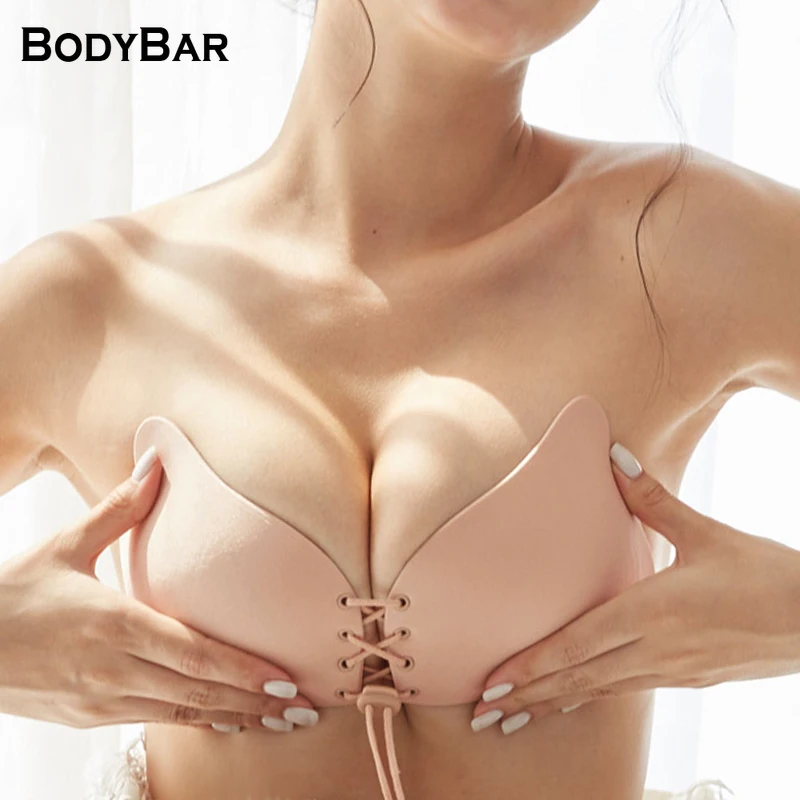 

Самоклеящаяся губчатая накладка на бюстгальтер, наклейки на скрытую грудь, Женская силиконовая невидимая накладка на грудь, Силиконовая на...