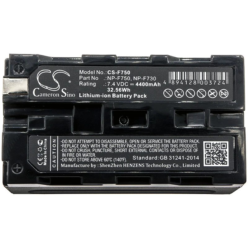 

Camera 4400mAh Battery For CAME-TV ULTRA SLIM 576B 3200 – 5800 K BOLTZEN B-30S BOLTZEN B-30 Feelworld Monitor Grundig LC-280