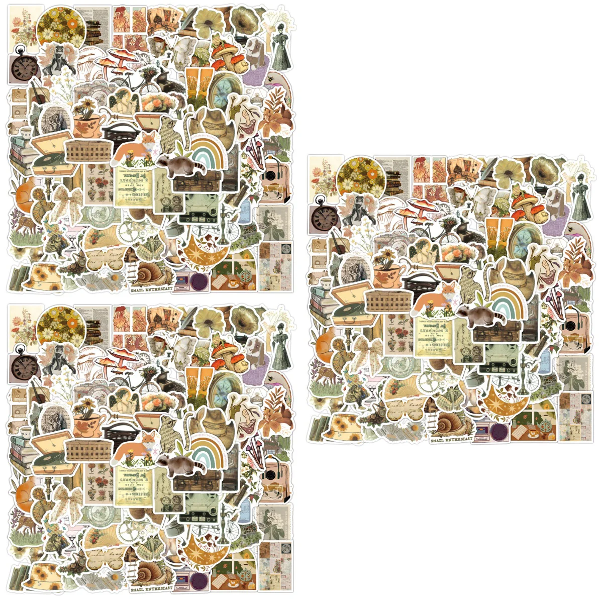 

330 pcs Laptop Sticker Assortment Pattern Suitcase Decal Aesthetic Sticker