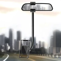 car magnetic phone holder rearview mirror mount 360 rotation mini more driving view adjustable auto navigation bracket