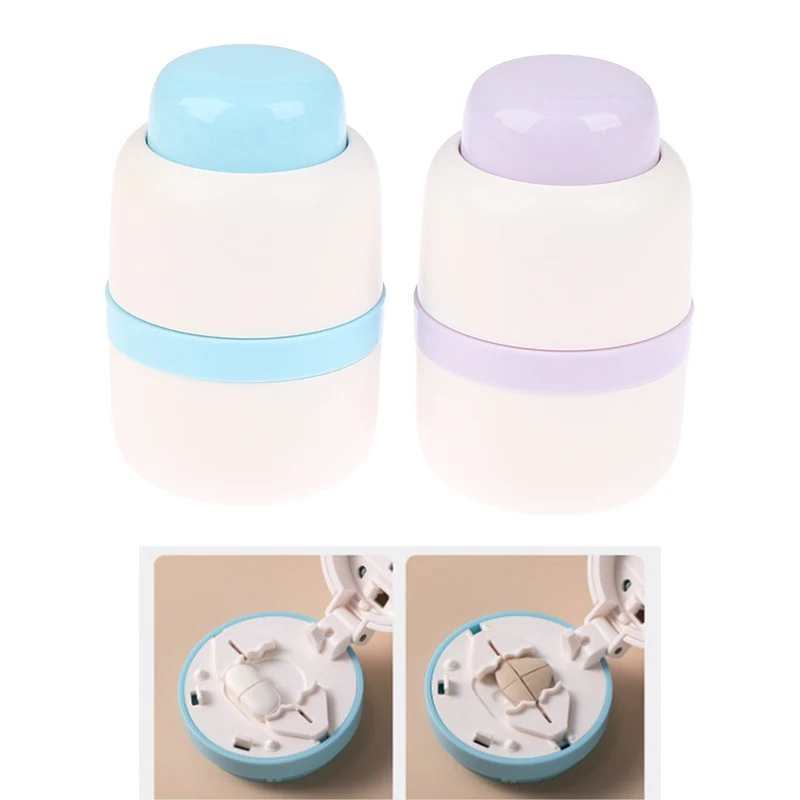 

Portable Mini Smal Pill Cutter Splitter Divide Storage Case Medicine Cut Compartment Box Holder Pill Splitters