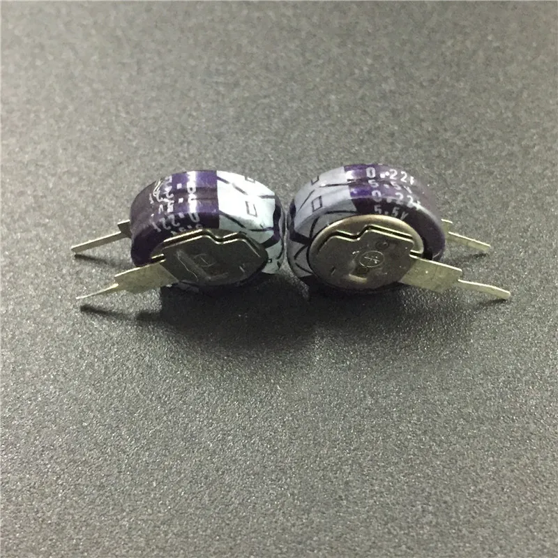 2 шт. 0.22F 5 V ELNA DXN Series 11 5x13mm 5.5V0.22F фарад супер-конденсатор |