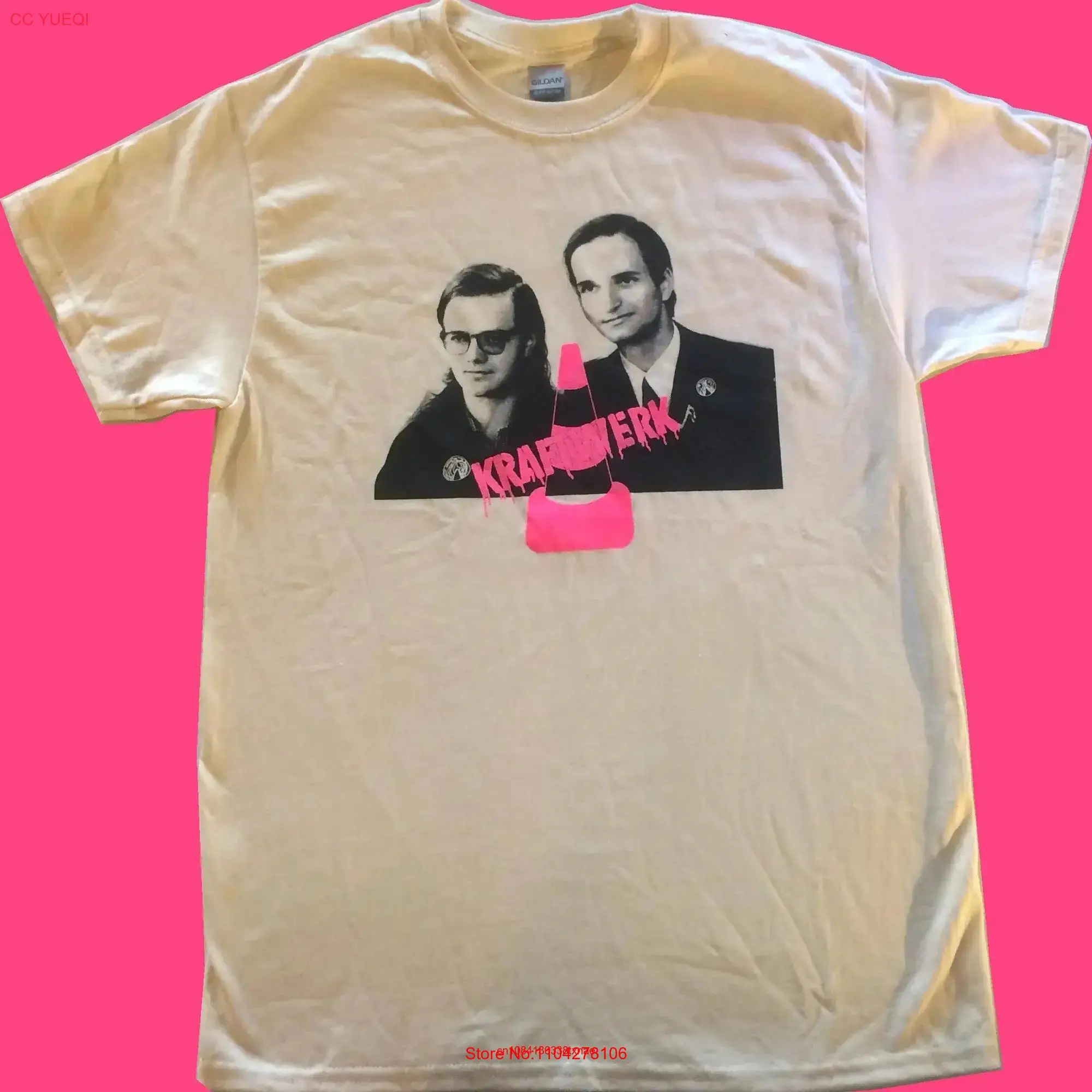 Рубашка Kraftwerk krautrock Neu Popol Vuh Amon Duul Tangerine Dream Ash Ra с длинными или короткими рукавами