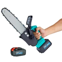 supicity handheld mini chainsaw portable pruning shear rechargeable lithium battery electric saw cordless handheld chainsaw